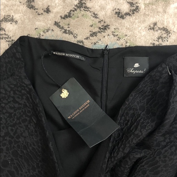 NORDSTROM maison scotch embossed skirt - Picture 3 of 9